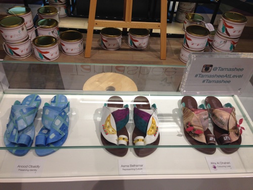 The Painted Tamashee Sandals On Auction