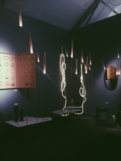 Indo Light Installation by Hideki Yoshimoto Gallery S. Bensimon - Picture taken by Moza AlMatrooshi